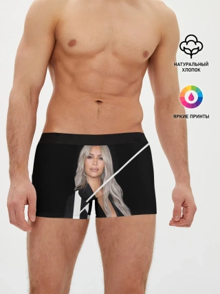 Мужские трусы боксеры / Ким Кардашьян