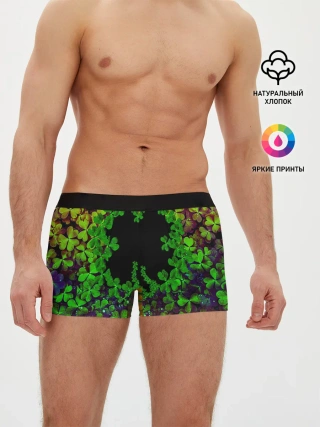 Мужские трусы боксеры / Четырехлистный Клевер