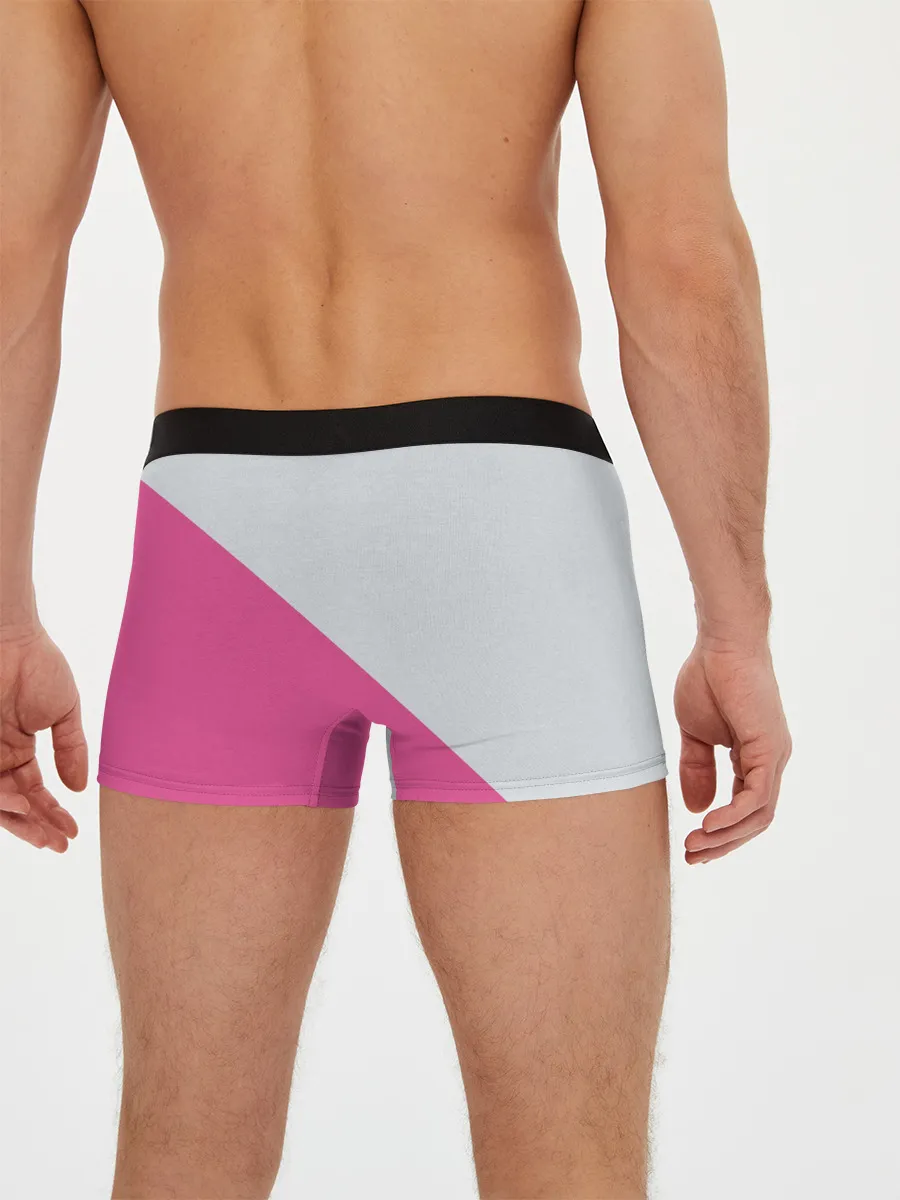 Мужские трусы боксеры / Mizarisa Pink