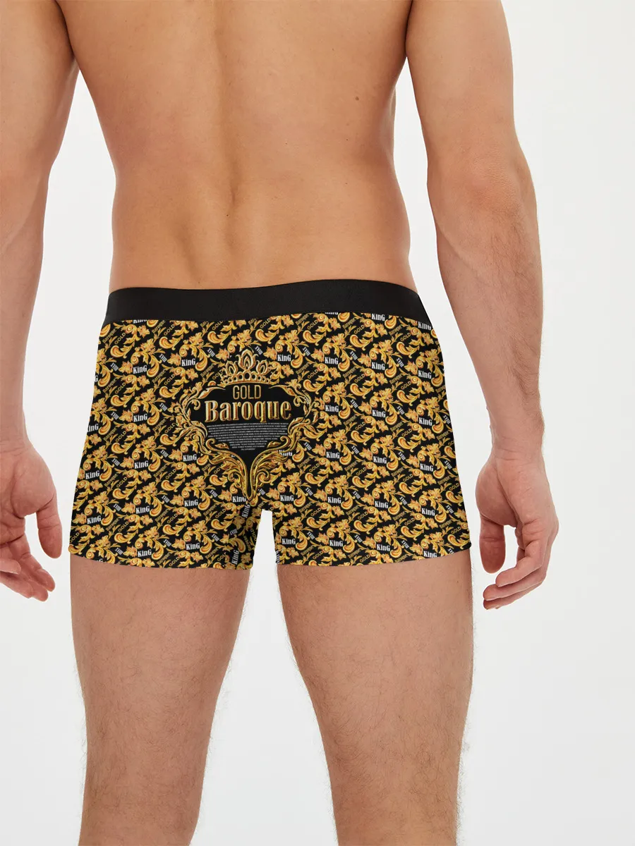 Мужские трусы боксеры / Gold of Baroque. King.