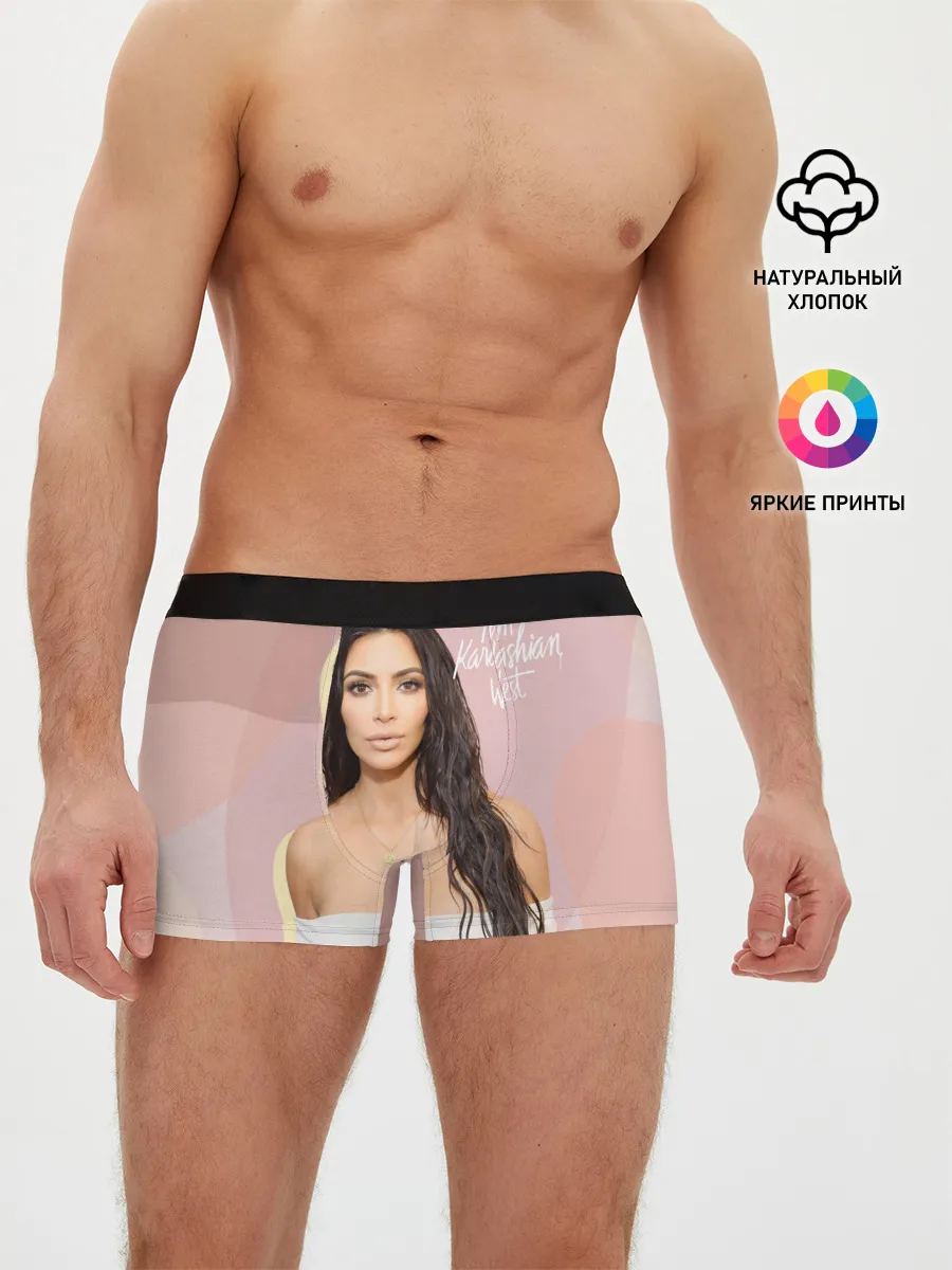 Мужские трусы боксеры / Ким Кардашьян