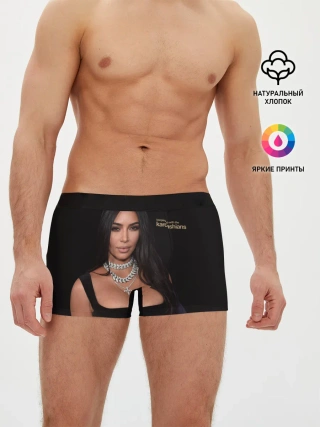 Мужские трусы боксеры / Ким Кардашьян