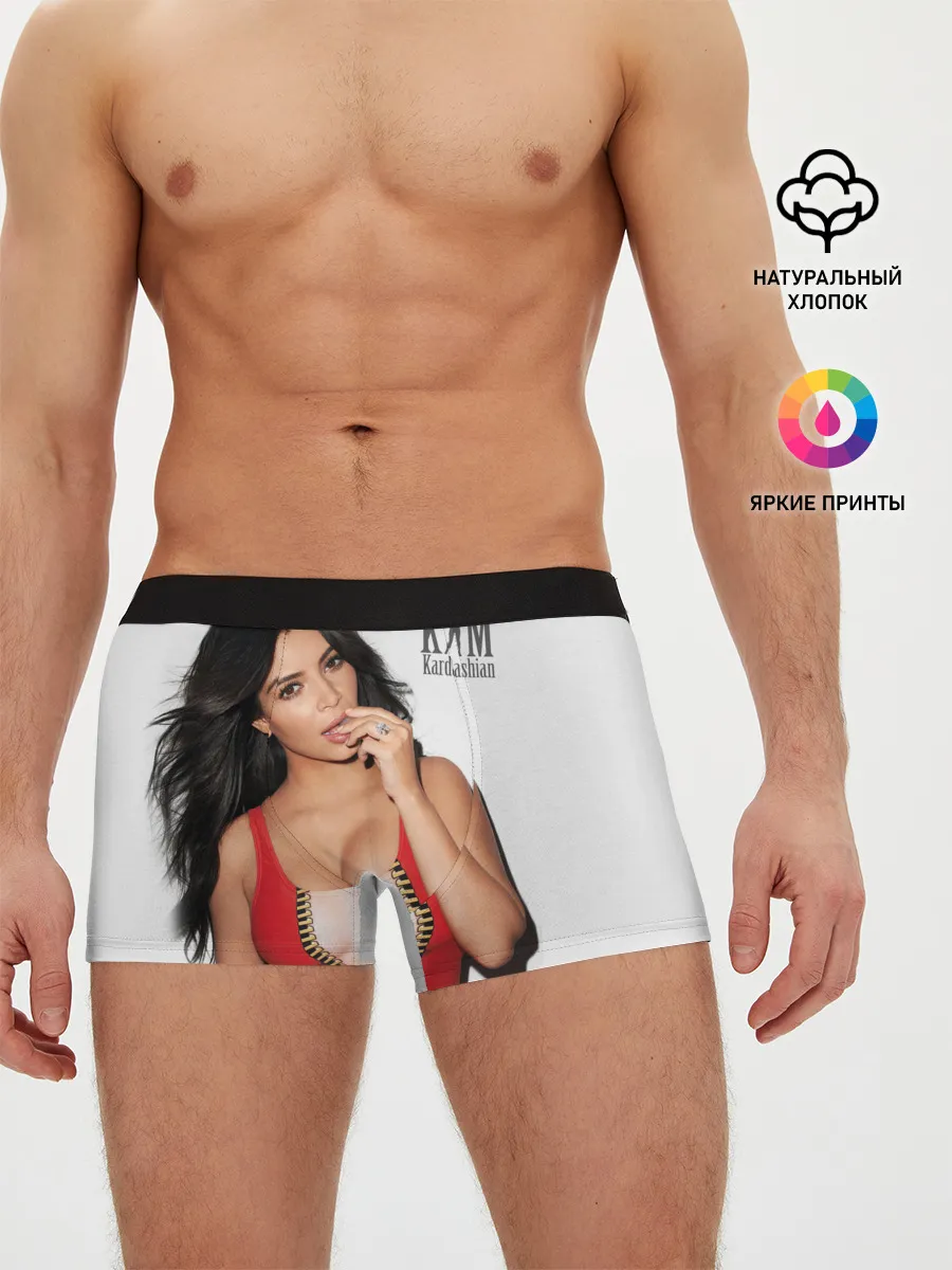 Мужские трусы боксеры / Ким Кардашьян