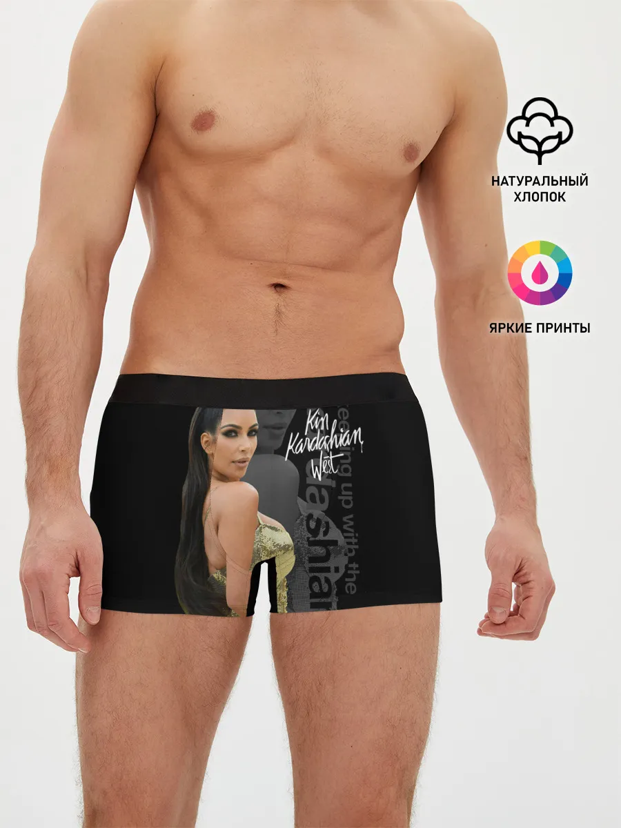 Мужские трусы боксеры / Ким Кардашьян