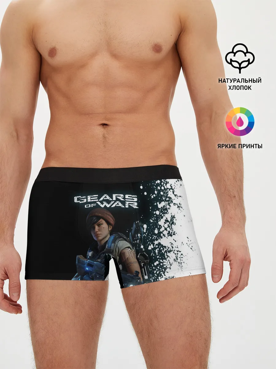 Мужские трусы боксеры / GEARS OF WAR | ШЕСТЕРЕНКИ