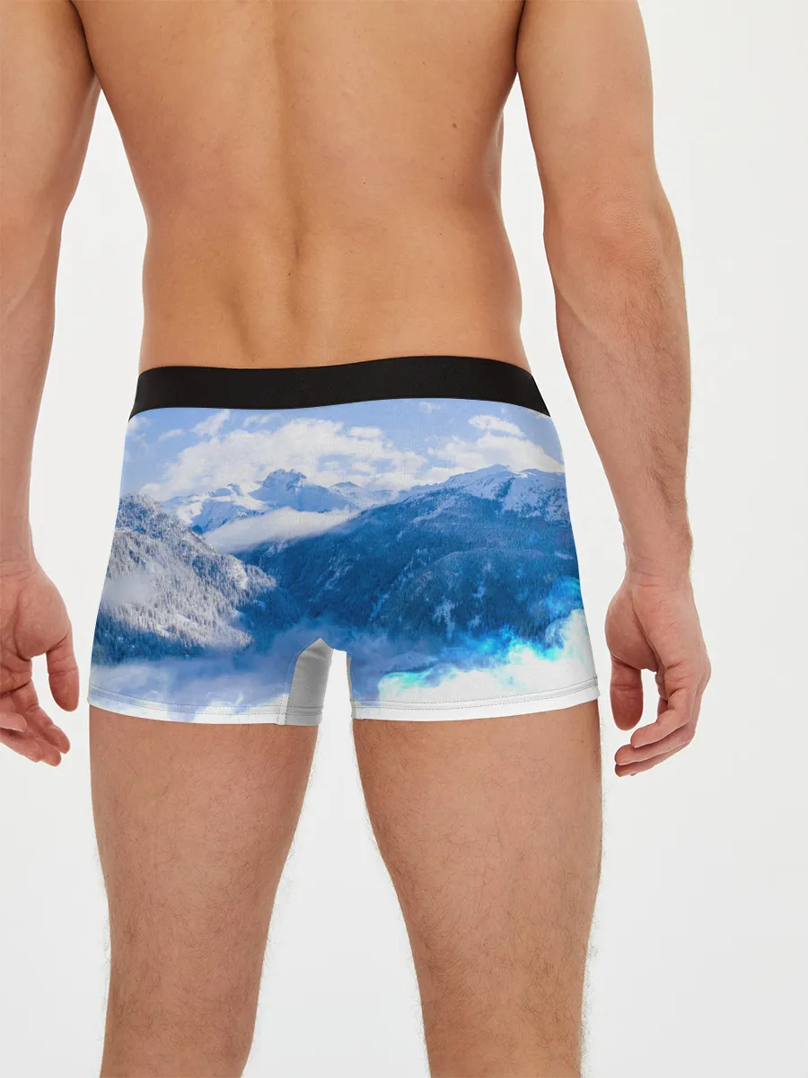 Мужские трусы боксеры / Печать Велеса | Волчья лапа