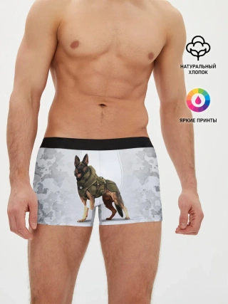 Мужские трусы боксеры / Служебная собака | К9 | K9