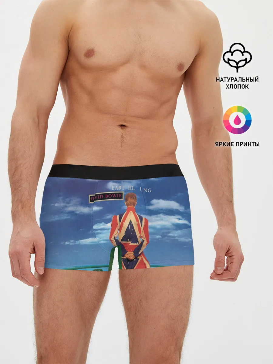 Мужские трусы боксеры / Earthling - David Bowie