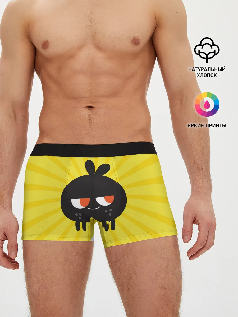 Мужские трусы боксеры / Toca Boca Yellow