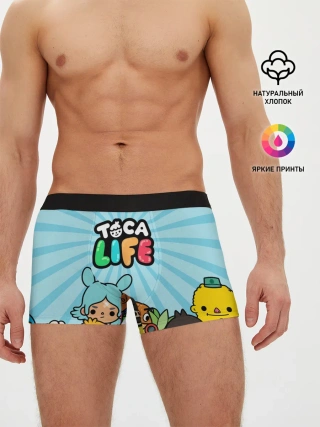 Мужские трусы боксеры / Toca boca life