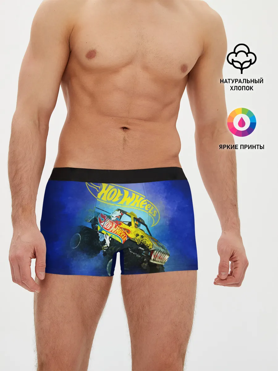 Мужские трусы боксеры / Hot Wheels. Хот Вилс