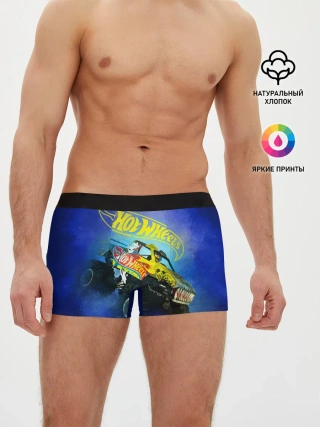 Мужские трусы боксеры / Hot Wheels. Хот Вилс
