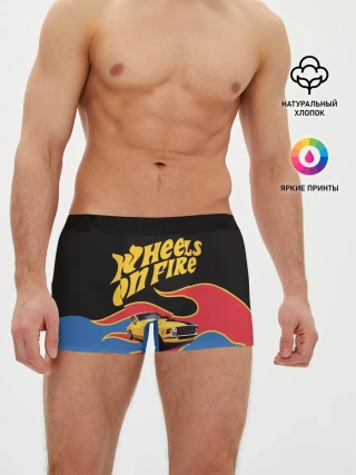 Мужские трусы боксеры / Hot Wheels. Хот Вилс