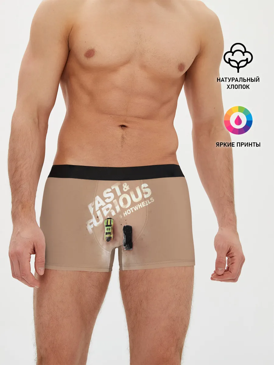 Мужские трусы боксеры / Hot Wheels. Хот Вилс