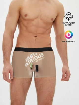 Мужские трусы боксеры / Hot Wheels. Хот Вилс