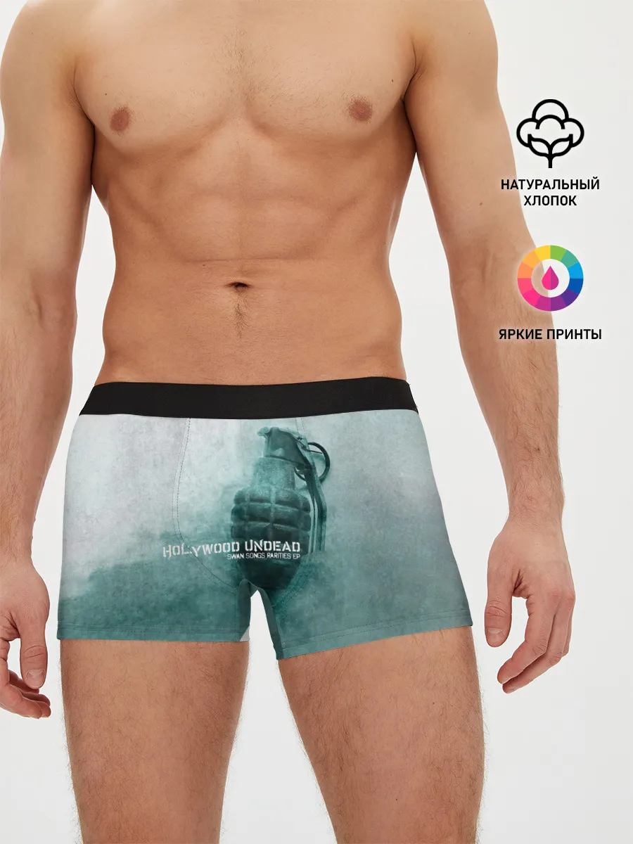Мужские трусы боксеры / Swan Songs Rarities EP - Hollywood Undead