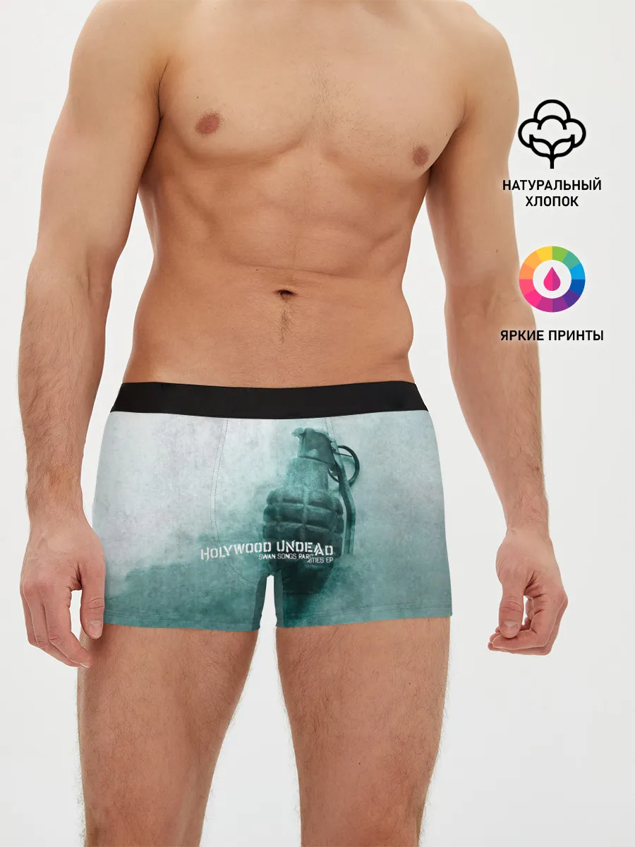 Мужские трусы боксеры / Swan Songs Rarities EP - Hollywood Undead