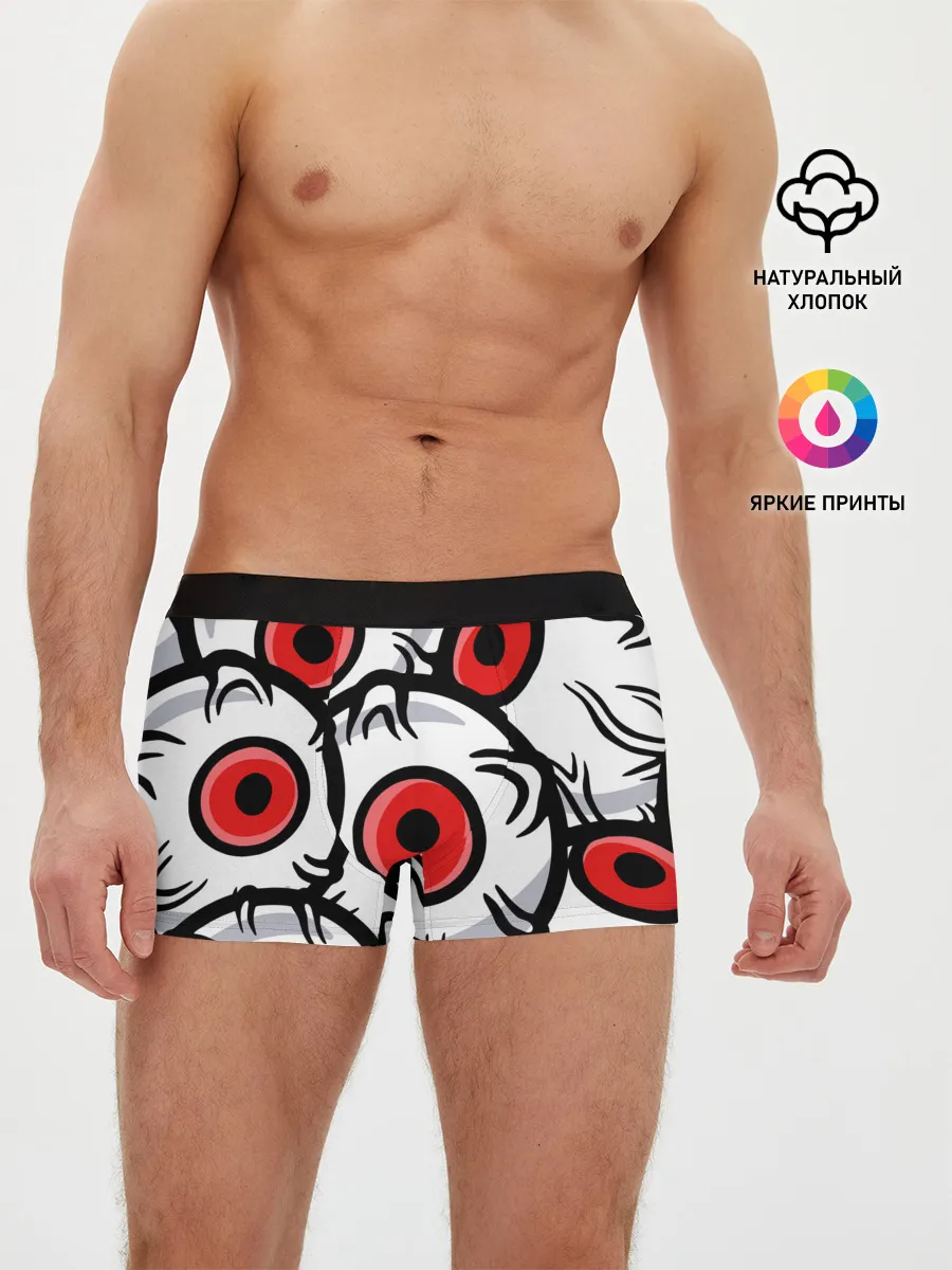 Мужские трусы боксеры / ГЛАЗА ЗЛОДЕЯ | RED EYES