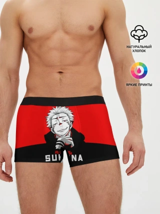 Мужские трусы боксеры / SUKUNA Jujutsu Kaisen