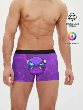 Мужские трусы боксеры / Geometry Dash | Геометри Даш