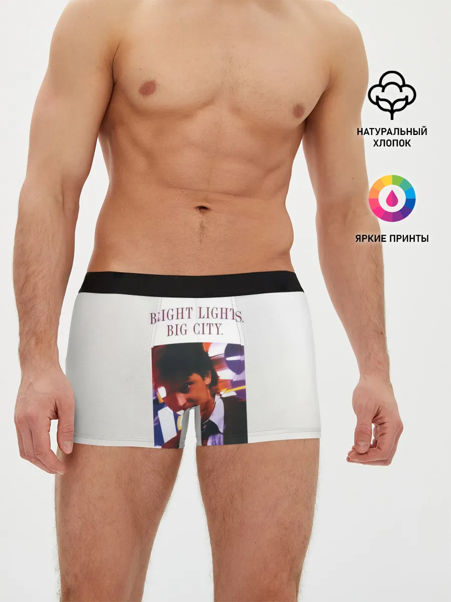 Мужские трусы боксеры / Bright Lights, Big City - Depeche Mode