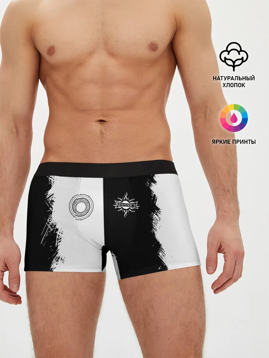 Мужские трусы боксеры / GODSMACK | ГОДСМАК