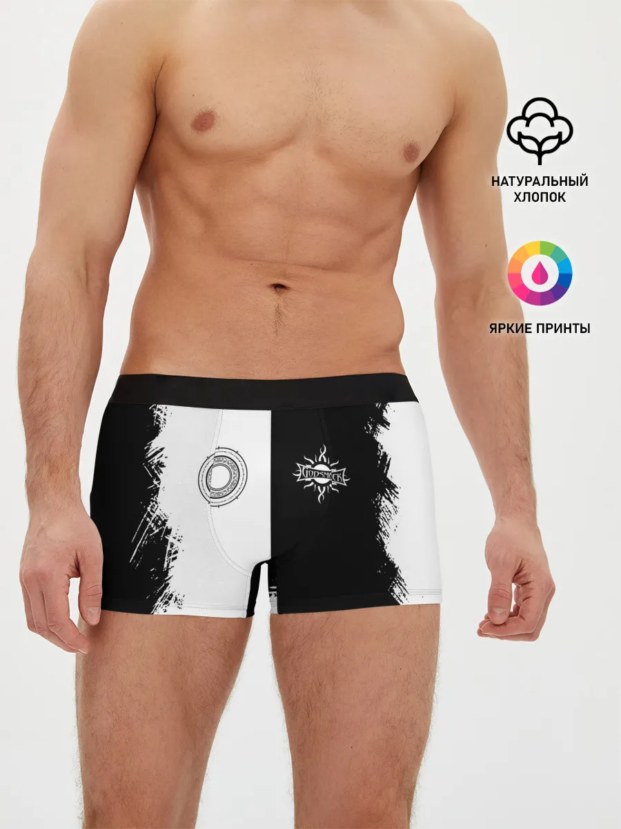 Мужские трусы боксеры / GODSMACK | ГОДСМАК
