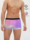 Мужские трусы боксеры / Звёздное небо розовый закат