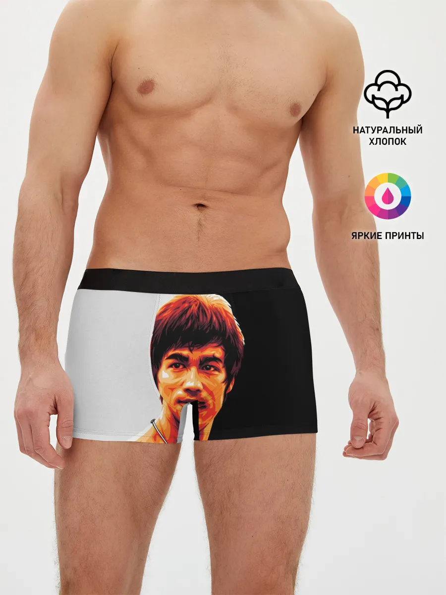 Мужские трусы боксеры / Bruce Jeet Kune Do