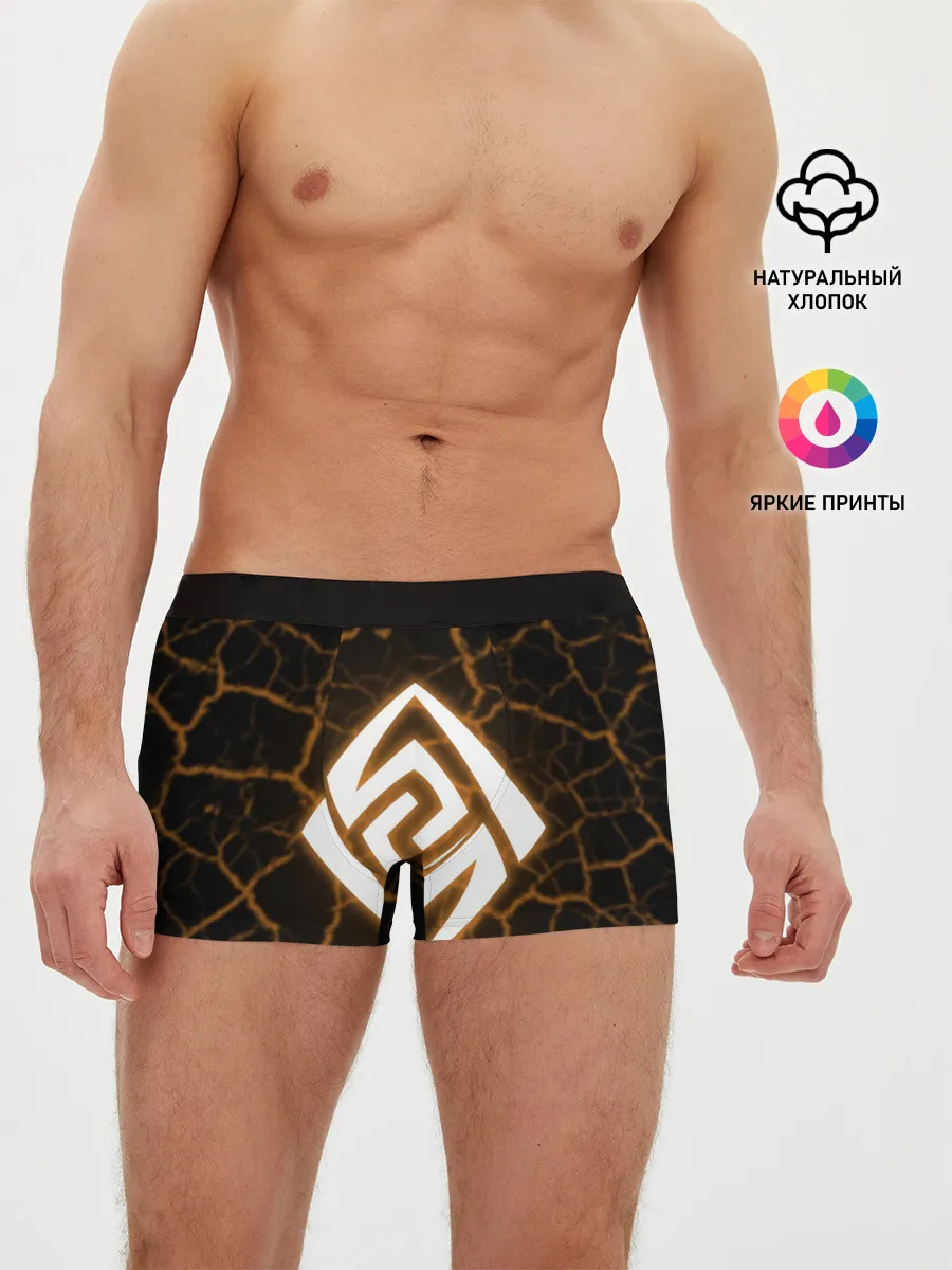 Мужские трусы боксеры / ГЕО | GEO | СТИХИЯ