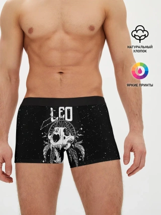Мужские трусы боксеры / Dark Leo