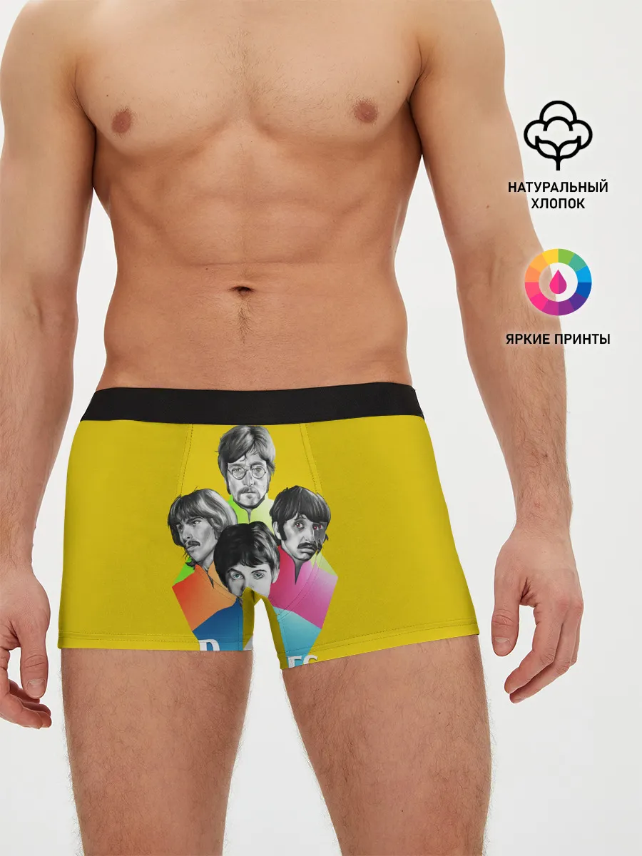 Мужские трусы боксеры / Банда Битлов
