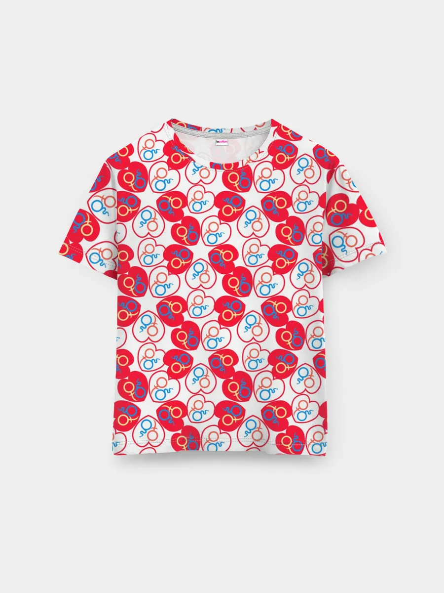 Мужская базовая футболка / Любовь