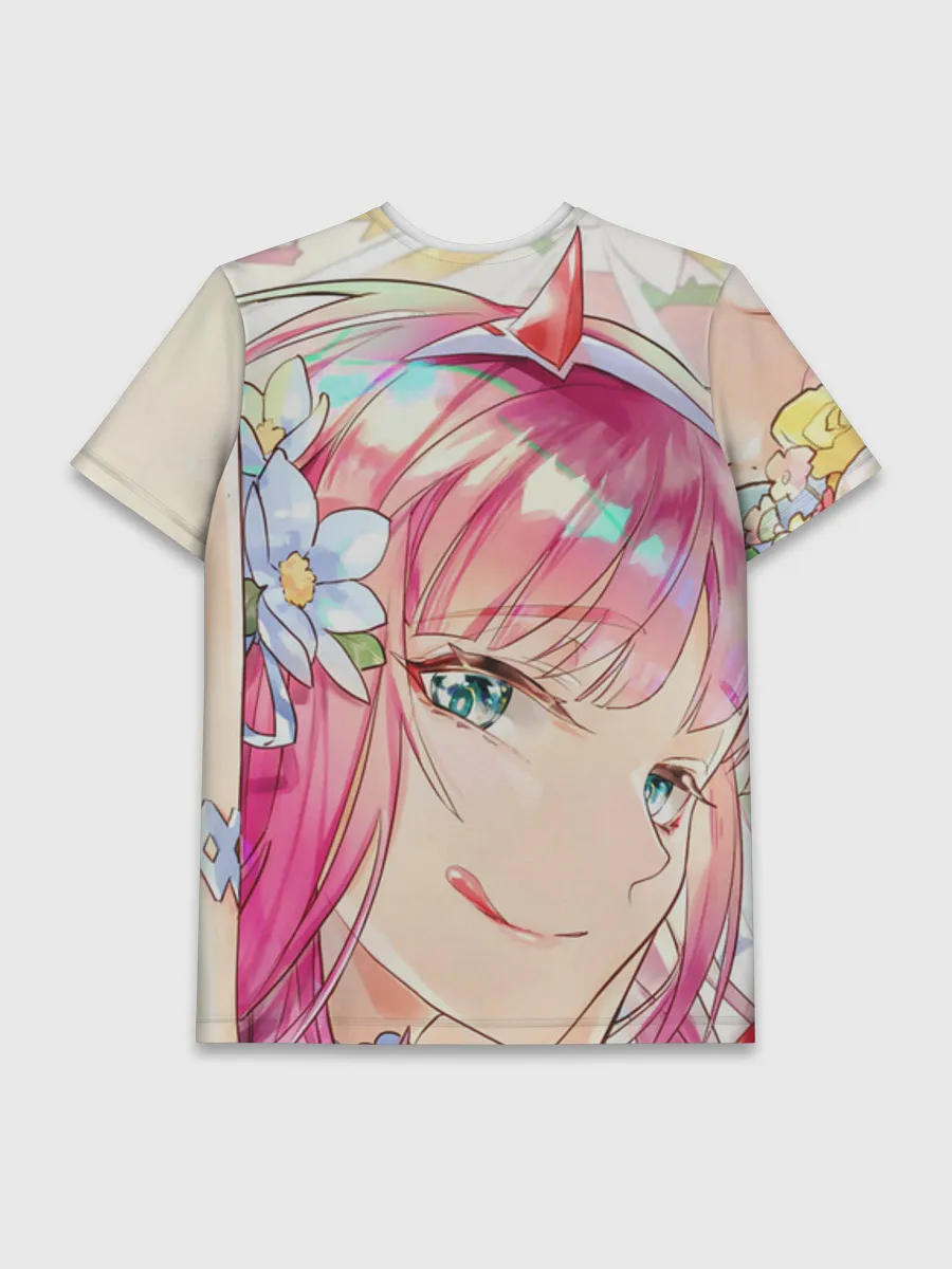 Мужская базовая футболка / ноль два милая