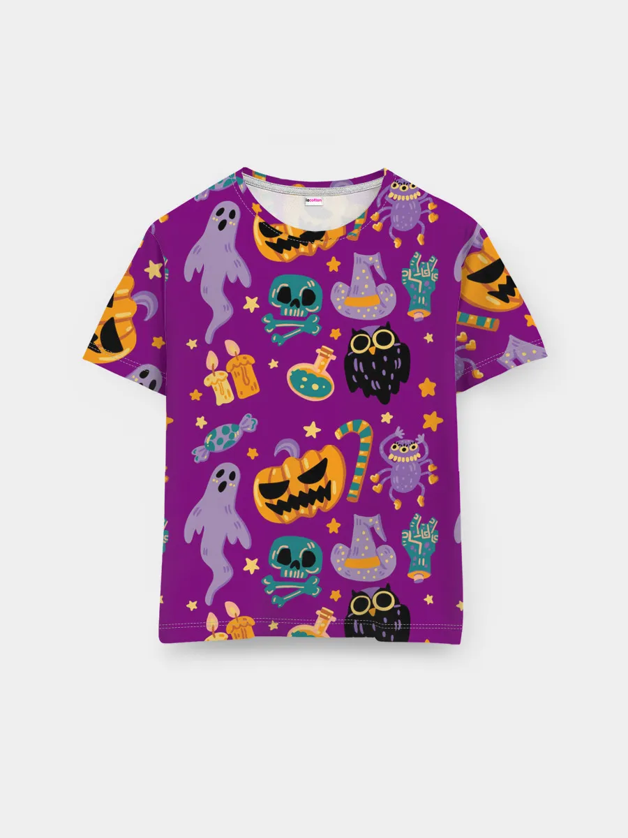 Мужская базовая футболка / Happy Halloween