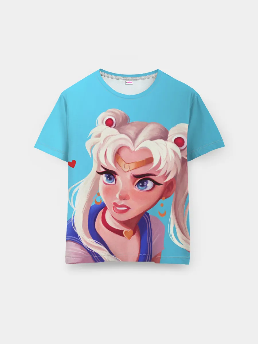 Мужская базовая футболка / Sailor Moon | Сейлор Мун