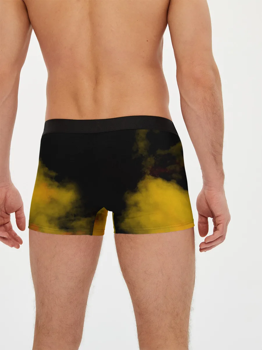 Мужские трусы боксеры / Карикатура Ангус Янг - AC/DC