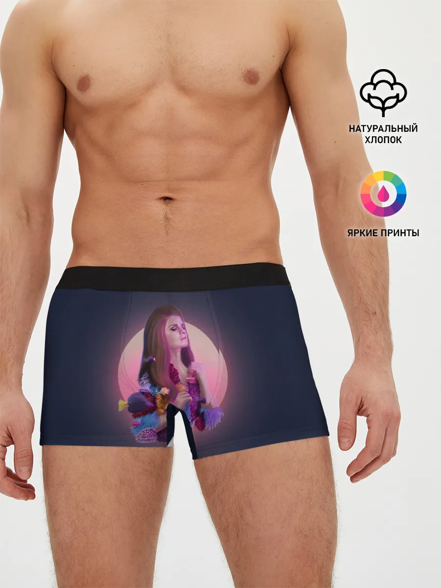 Мужские трусы боксеры / Лана под водой