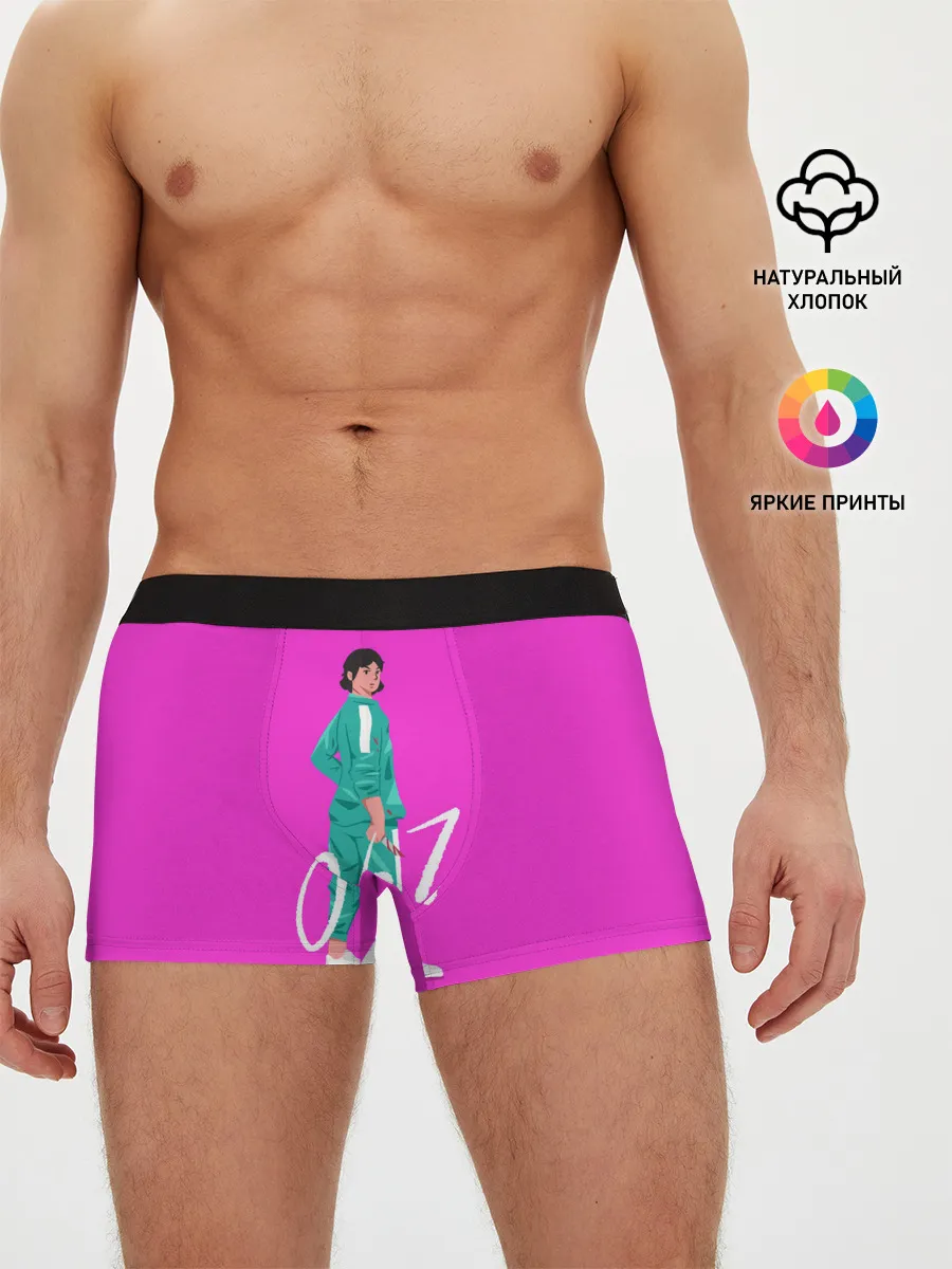 Мужские трусы боксеры / Игрок в кальмара 067