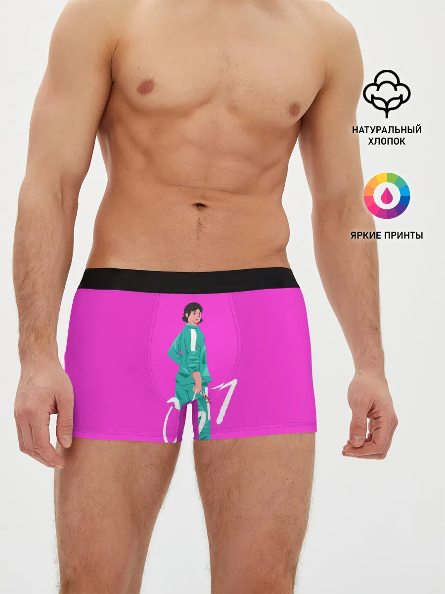 Мужские трусы боксеры / Игрок в кальмара 067