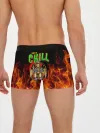 Мужские трусы боксеры / Time to chill in fire