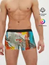 Мужские трусы боксеры / Буйство красок 3D