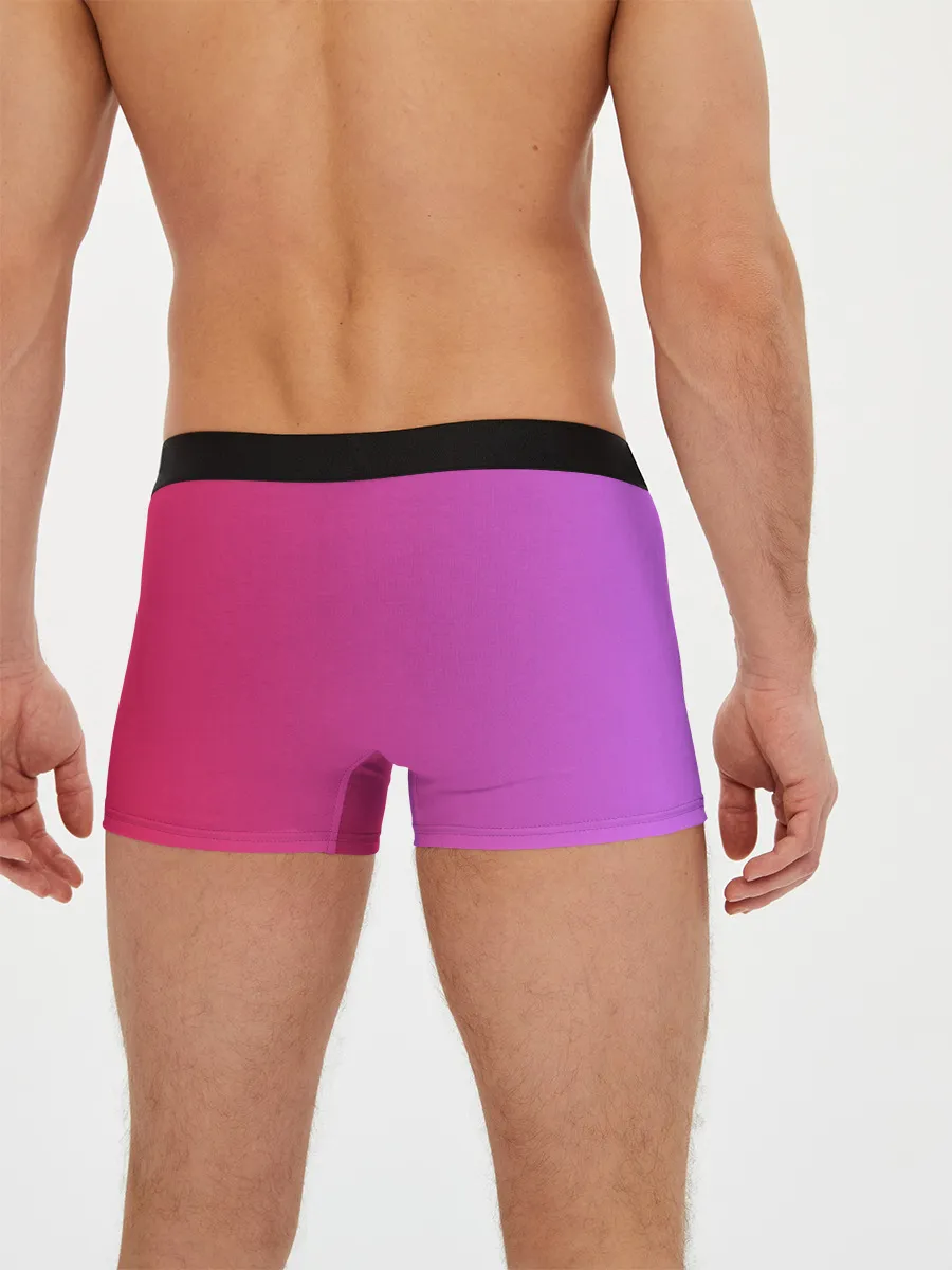 Мужские трусы боксеры / Красивый градиент