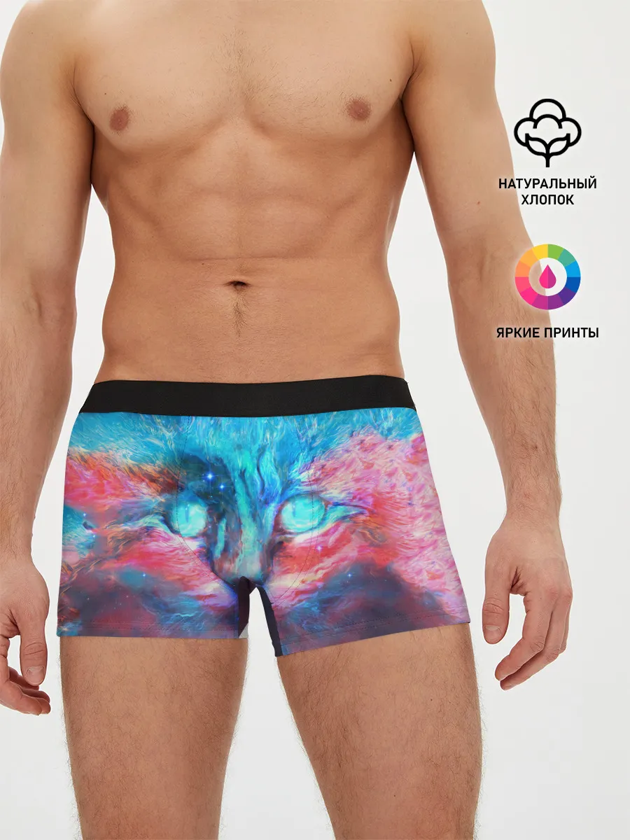 Мужские трусы боксеры / ВСЕЛЕНСКИЙ КОТ