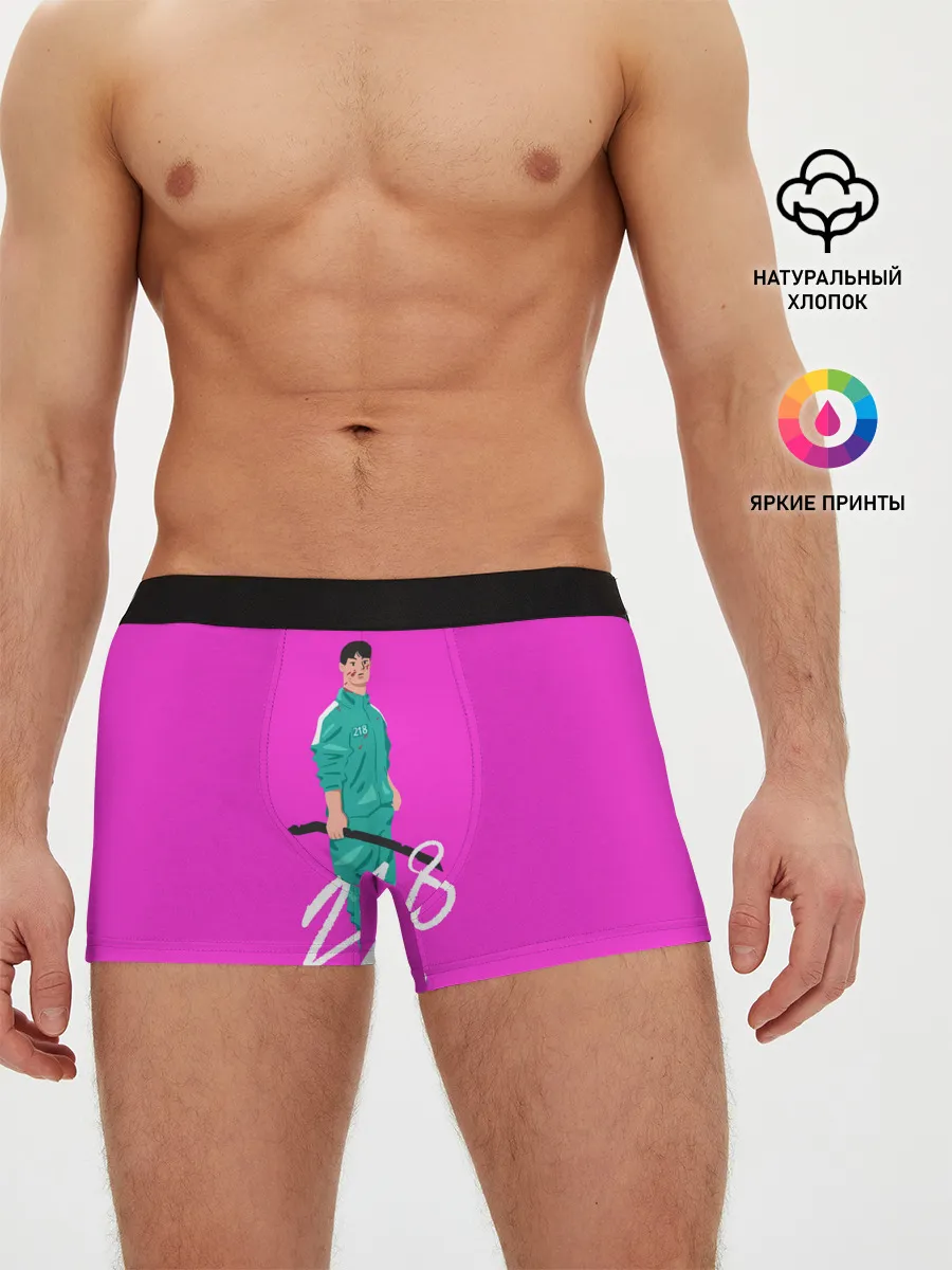 Мужские трусы боксеры / Опасный 218