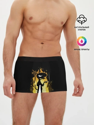 Мужские трусы боксеры / Чертенок Do it