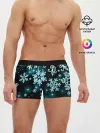 Мужские трусы боксеры / Космические снежинки