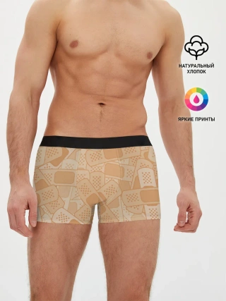 Мужские трусы боксеры / Просто пластыри