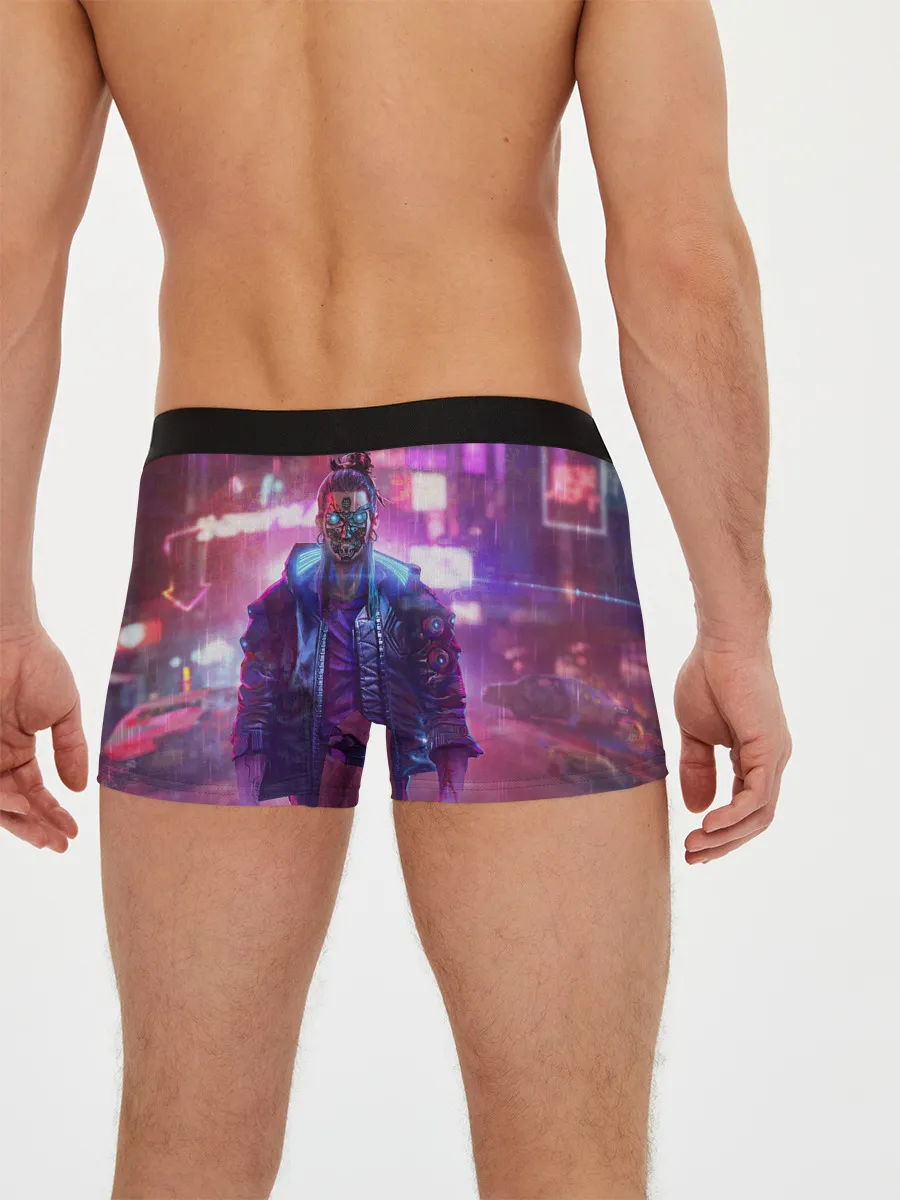 Мужские трусы боксеры / CYBERPUNK 2077 SAMURAI, ХАОС