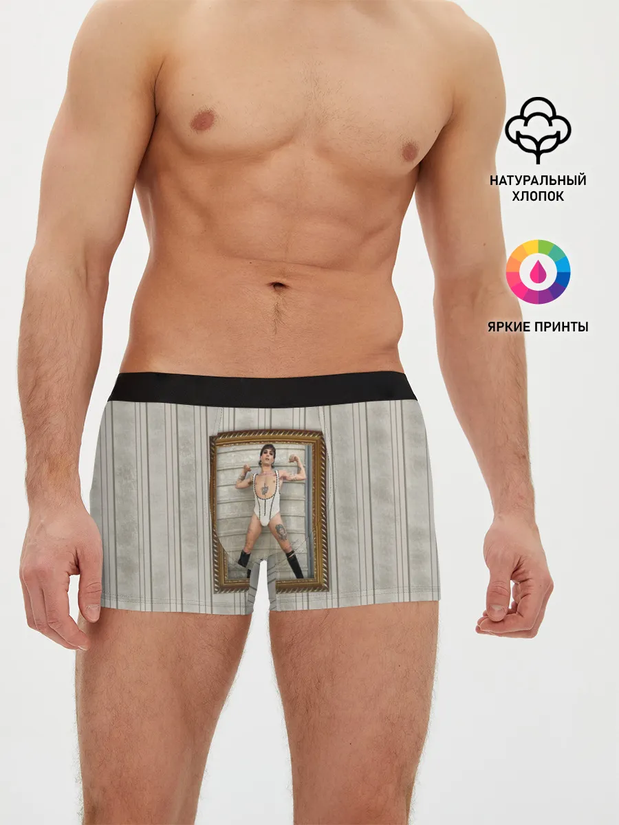 Мужские трусы боксеры / Damiano David in swimsuit